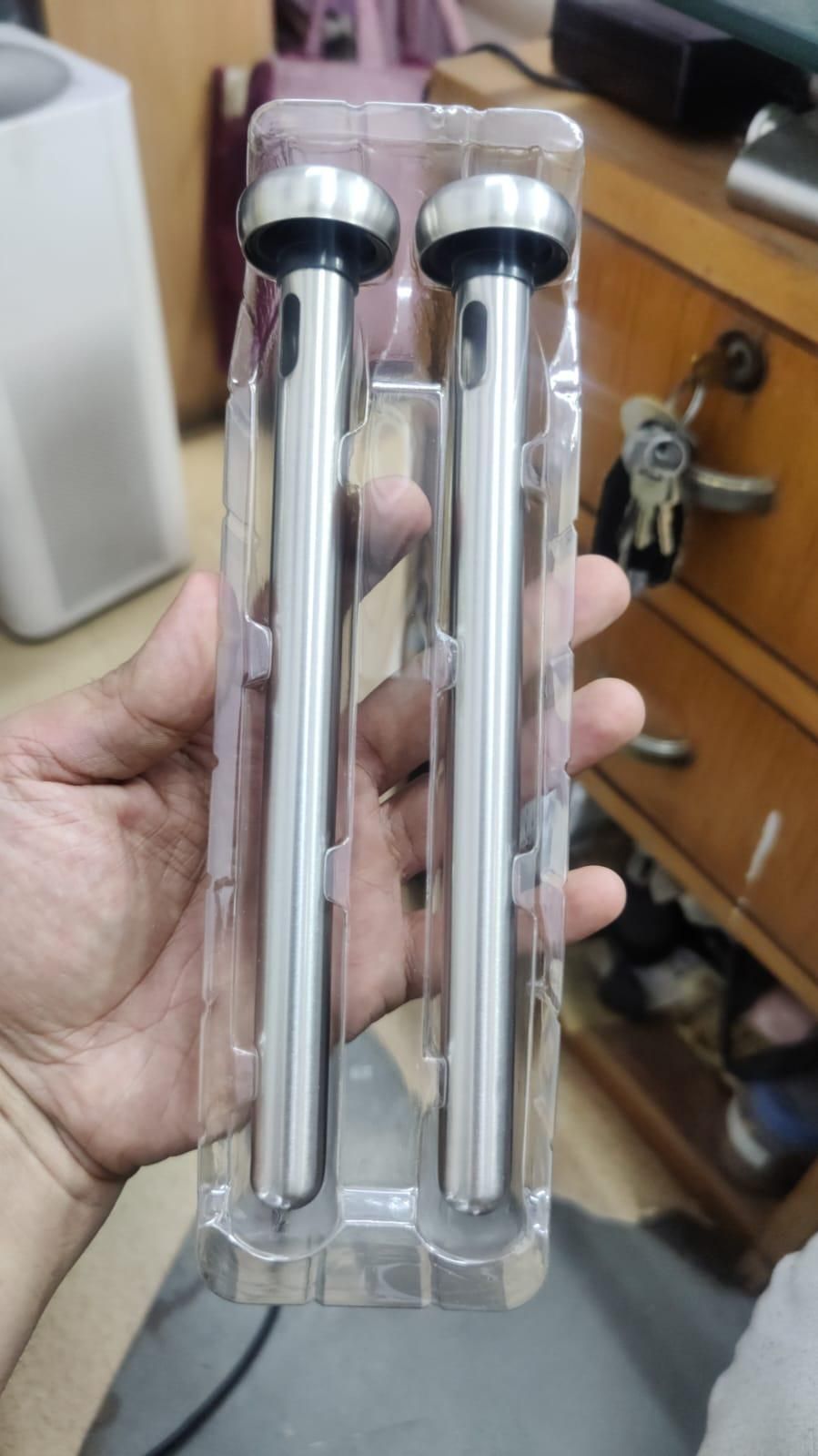 Stainless Steel  Beer Chiller Stick (Pack of 2)