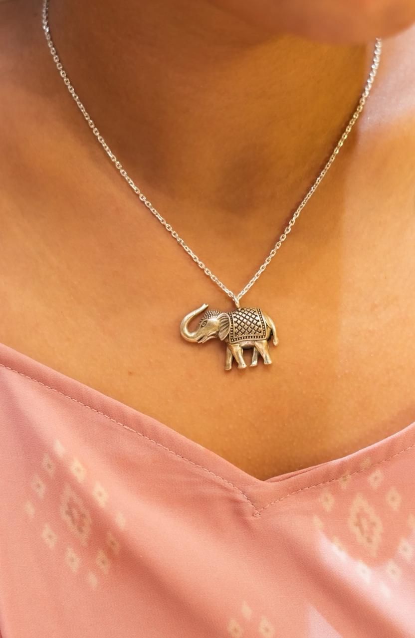 Elephant Necklace Set