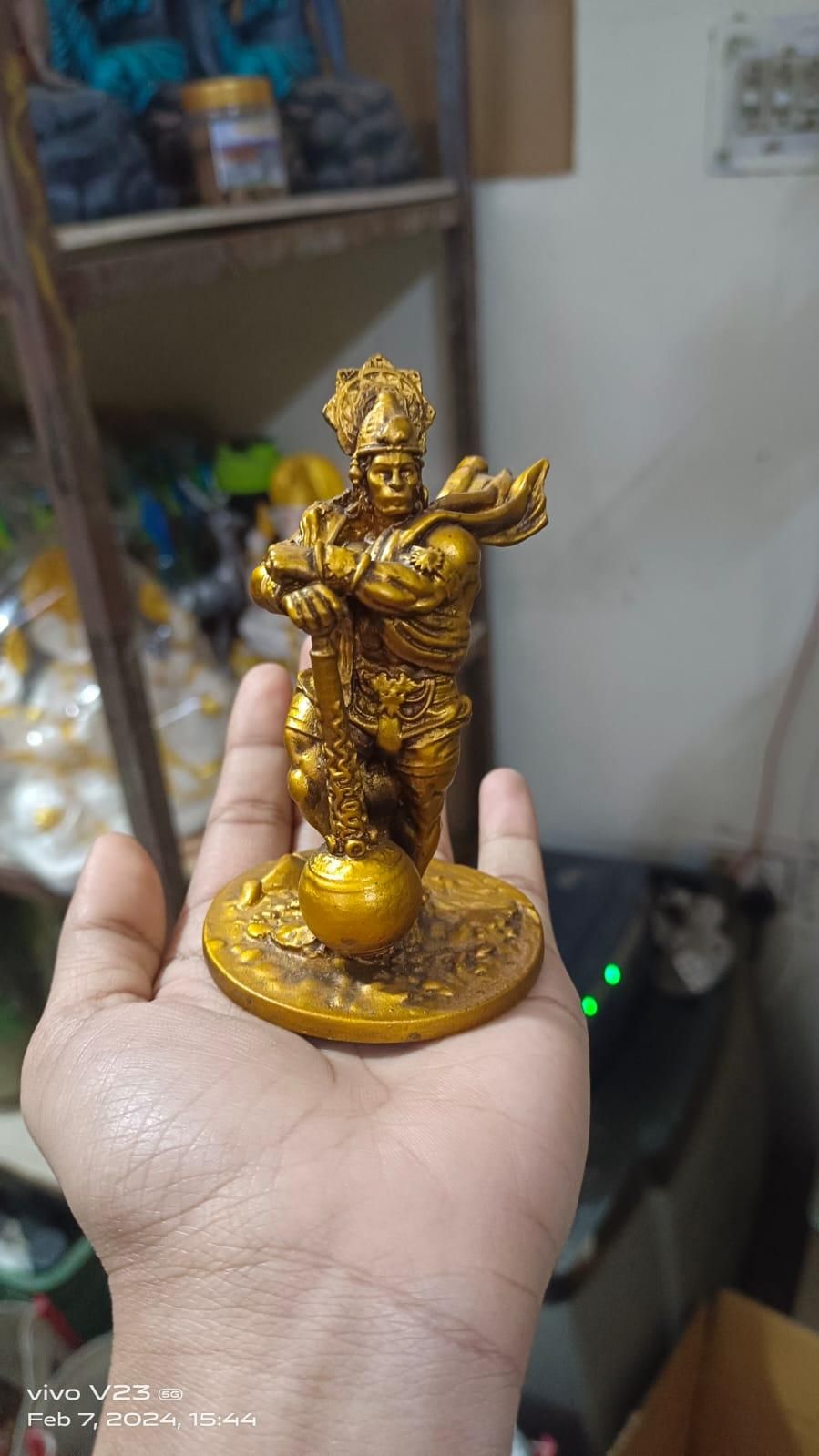 Bahubali Hanuman Idol Statue for Desk & Gift