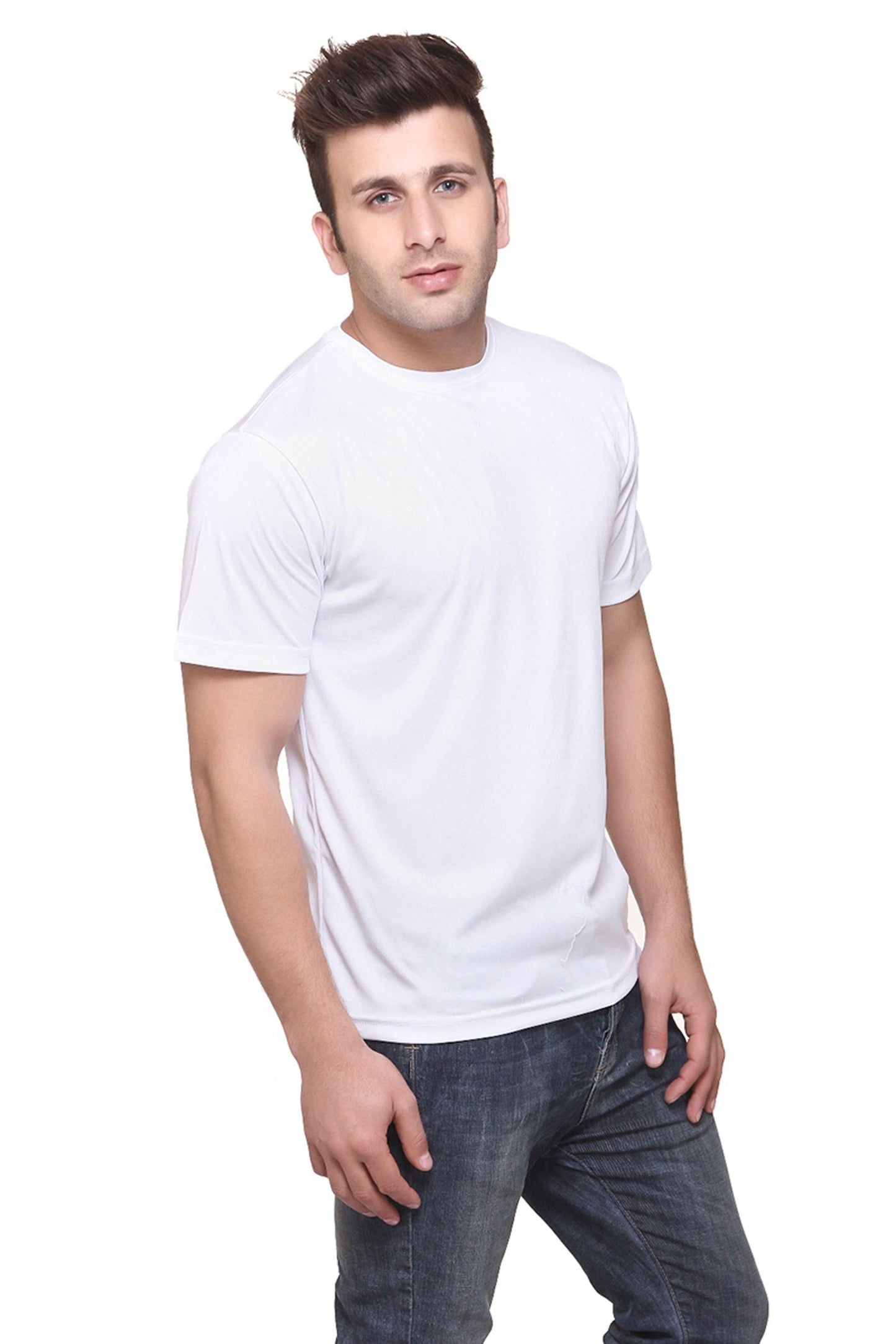 DRI - FIT Round Neck Men's T-shirt (Pack of 4)