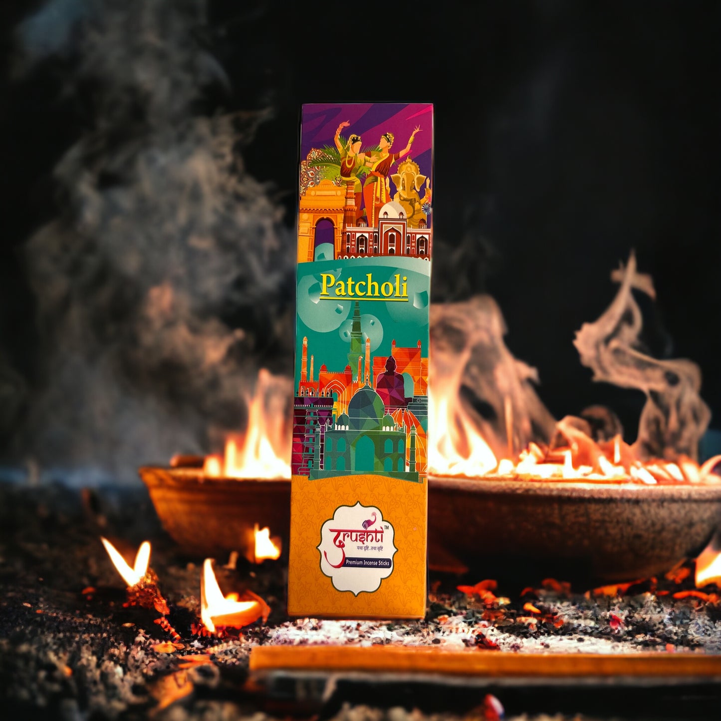 Pack of assorted ₹18 incense sticks (24 packets)