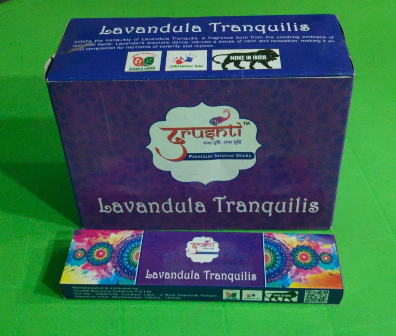 Lavandula Tranquilis Incense Sticks (Set of 12 packs)