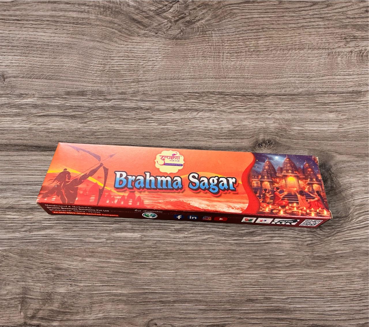 Brahma Sagar Incense Sticks (Set of 12 packs)